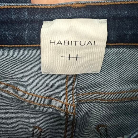Anthropologie Habitual Boot Cut Jeans Dark Wash - Picture 5 of 7